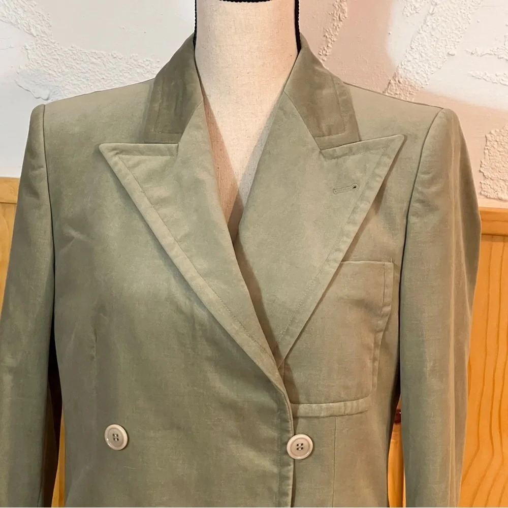 NWT Dries Van Noten Green Beau Blazer Sz-40 - Picture 2 of 11